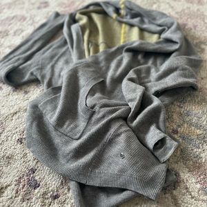 Lululemon sweater cardigan grey